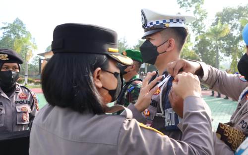 Polres Siak Gelar Pasukan Operasi Zebra Lancang Kuning 2022