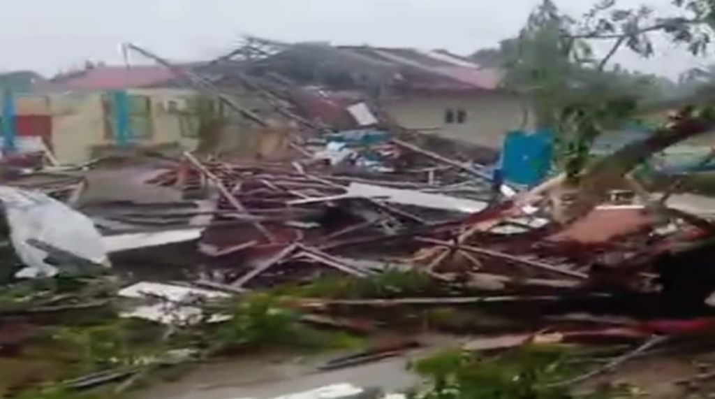 Akibat Puting Beliung, Siswa SMPN 1 Bandar Laksamana Ngungsi Ujian di SDN 1