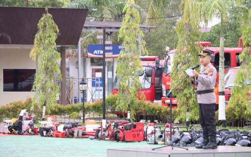 Hadapi Kemarau, Polres Siak Ingatkan Bahaya Karhutla