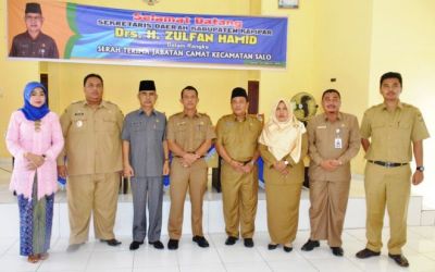 Camat Harus Mampu Pantau Kinerja Kades Laksanakan ADD