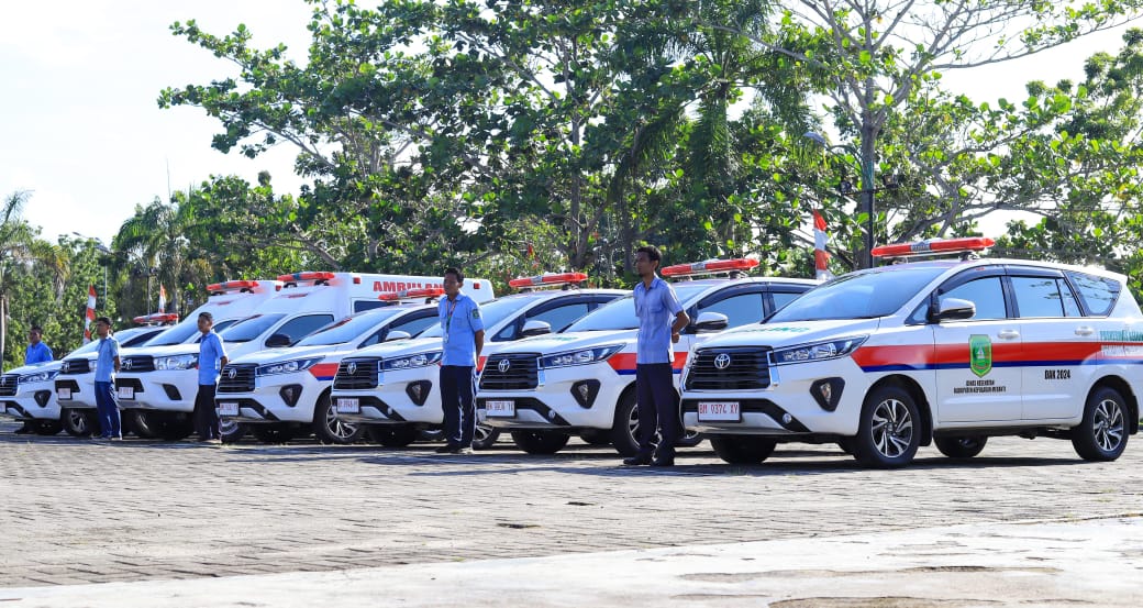 Puskesmas di Kepulauan Meranti Dapat Bantuan Ambulan dan Pusling