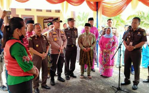 Kajati Riau Resmikan Rumah Restorative Justice Kejari Bengkalis