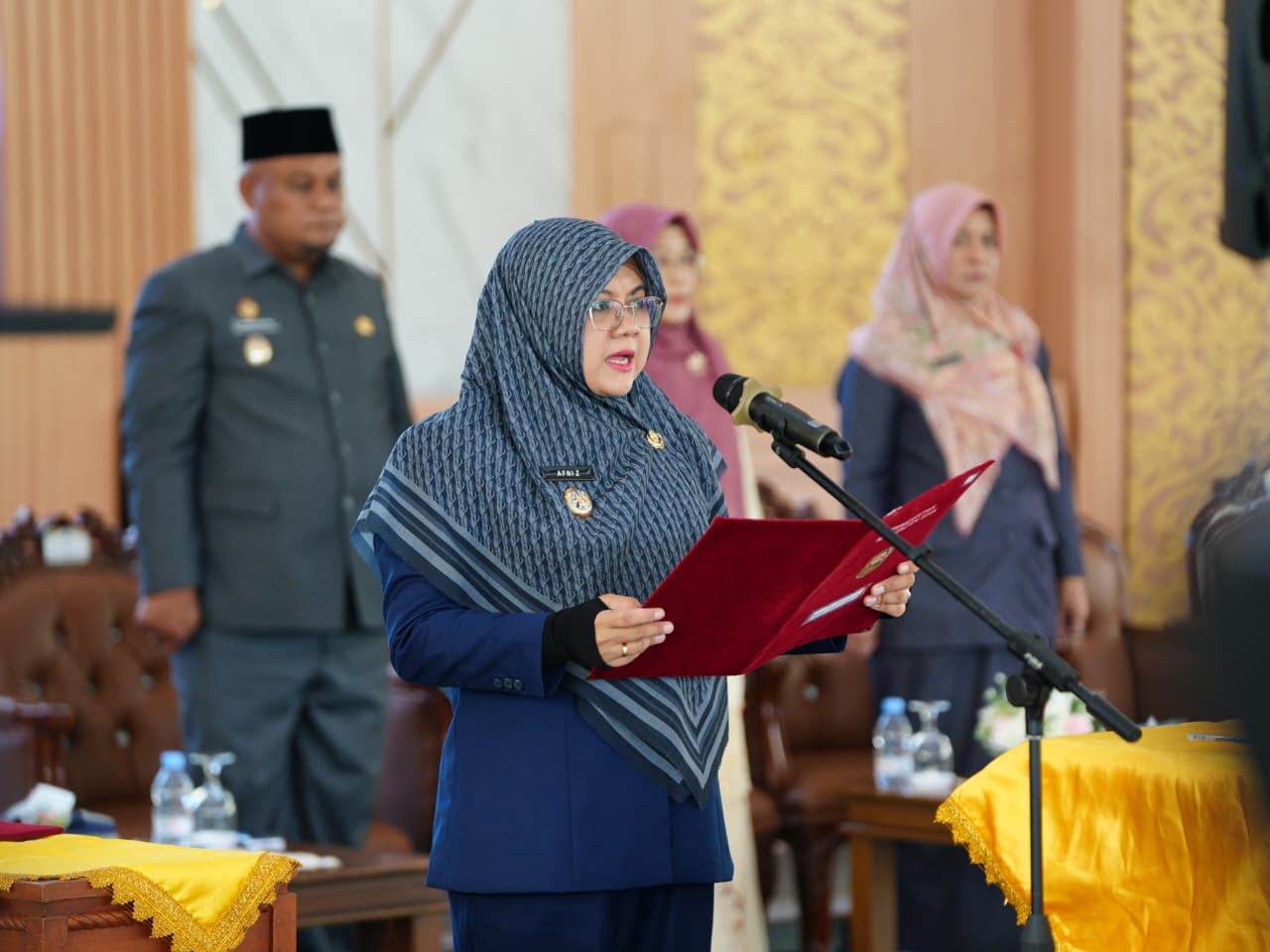 Bupati Siak Afni: Jangan Cari Muka, Promosi Berdasarkan Kinerja