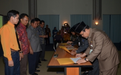 Netral Dalam Pilkada, ASN Bengkalis Teken Fakta Integritas