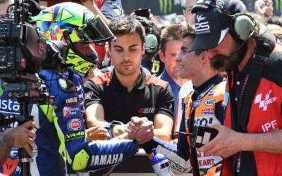 Marquez Waspadai Kecepatan Rossi di MotoGP Jerman