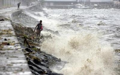 Cuaca Ekstrem, Topan Koppu Dahsyat Terjang Filipina 1 Tewas