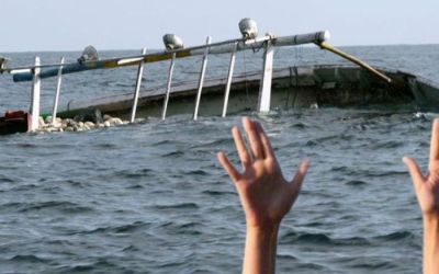 Speedboat Gertiga Kecelakaan di Teluk Meranti Pelalawan