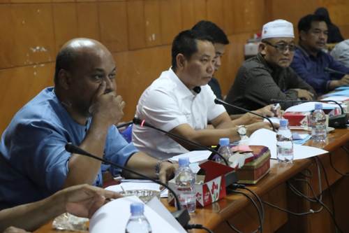 Ketua DPRD Siak Pimpin Hearing Ekspos Pengadaan Tanah Gedung Kantor
