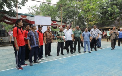 Plt Bupati Asahan Buka Turnamen Bola Voli Inalum Cup