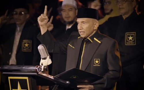 Partai Ummat Besutan Amien Rais Puji Pemerintah