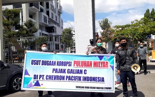 PT CPI Dituding Lakukan Penambangan Liar di Area Produksi