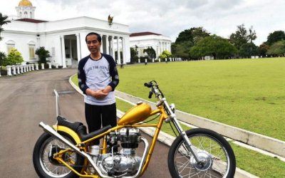 Motor Chopper Baru Jokowi Ingin Dipakai Anaknya