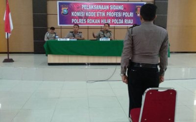 3 Anggota Polres Rohil Dipecat Terkait Narkoba