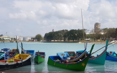 Air Laut di Belakang PT PIM Berubah Warna Hijau Tua 