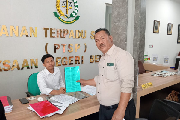 Petir dan Topan RI Laporkan Dugaan Penyimpangan di Dinas Ketahanan Pangan