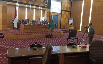 DPRD Siak Sahkan Enam Ranperda Secara Virtual  