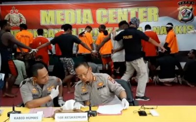 Polisi Tetapkan 92 Tersangka Kerusuhan di Papua