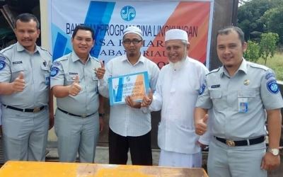 Jasa Raharja Cabang Riau Salurkan Bantuan Program