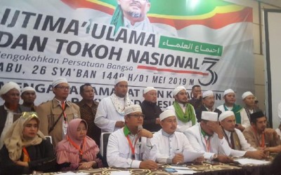 Ijtimak Ulama Pro 02 Minta KPU Diskualifikasi Paslon 01