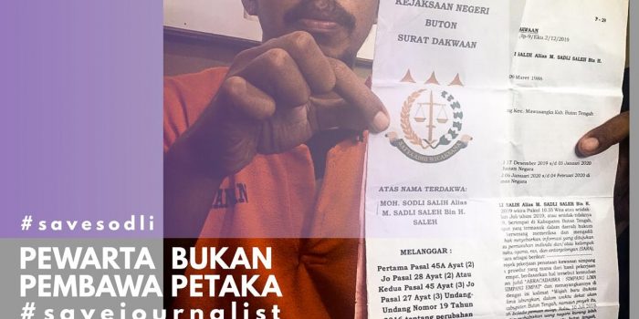 Kisah Jurnalis Buton Yang Dipenjara Karena Tulisan