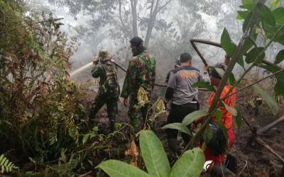 Polda Riau Tangkap 6 Orang Pembakar Lahan dan Hutan