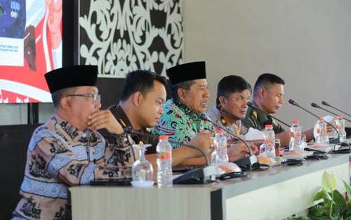 Pimpin Rapat Bersama Forkopimda, Bupati Siak Sampaikan Tiga Hal Penting