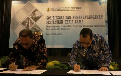 Bupati Meranti Tandatangani Kerjasama Bersama Kemen PUPR