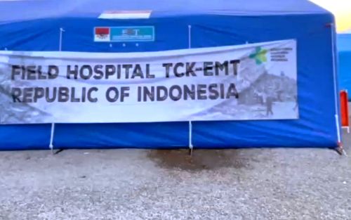 RS Lapangan Indonesia Telah Layani 2.000 Warga Turki Korban Gempa