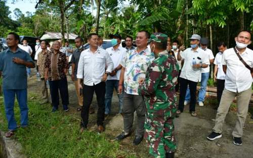 Wakil Walikota Gunungsitoli Hadiri Kegiatan TNI Manunggal 