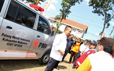 Wabup Kebumen Pantau Posko Pelayanan dan Pengamanan Mudik