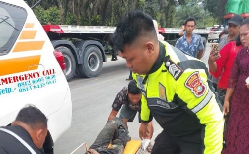 Tabrakan Beruntun di Pelalawan Riau, 2 Orang Tewas di Tempat