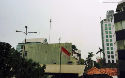 Kabut Asap Tipis Mulai Tutupi Langit Jakarta