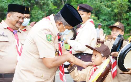 Bupati Alfedri: Pramuka Bentuk Karakter dan Kepribadian