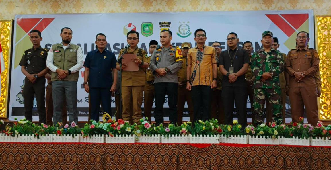 Jelang Pilkada 2024, Bawaslu Meranti Gelar Sosialisasi Netralitas Kades Lurah