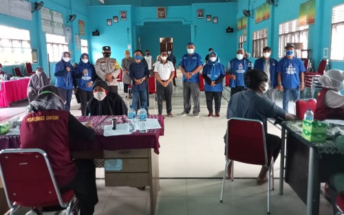 DPC Partai Demokrat Siak kembali Gelar Vaksinasi di Dayun