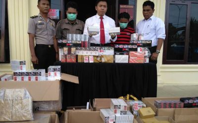 Ribuan Bungkus Rokok Tanpa Cukai Kembali Ditangkap