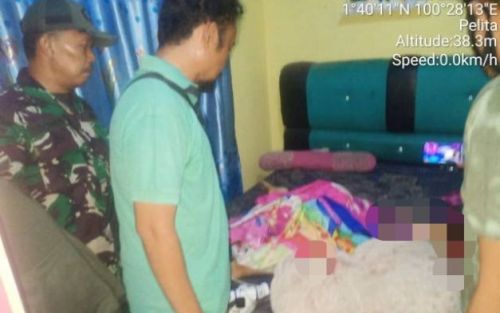 Pasutri di Rokan Hilir Tewas Dibantai Keluarga Sendiri