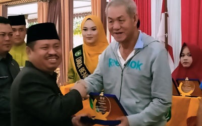 KONI Bengkalis Bagikan Bonus untuk Pejuang Olahraga