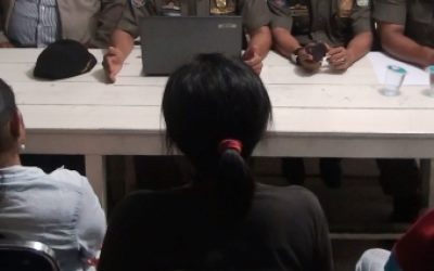 Satpol PP Rohul Jaring 11 Wanita Warung Remang-Remang