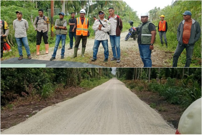 Melalui APBD, PUPR Kepulauan Meranti Bangun Dua Jalan Penghubung