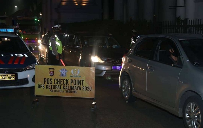 Selama 30 PSBB, Polresta Tangerang Tegur 8.483 Pengendara