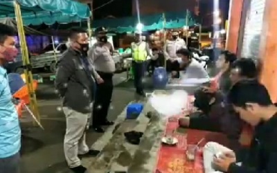 Polres Tapsel Sosialisasikan AKB di Warung dan Rumah Makan