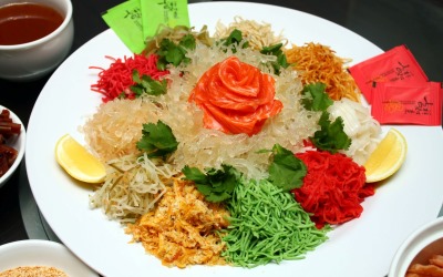 Yee Sang, Makanan Keberuntungan saat Imlek