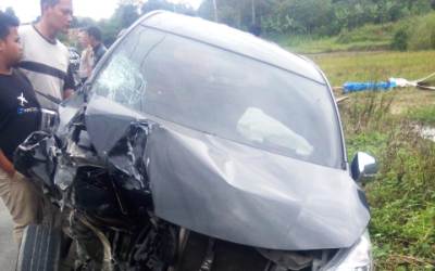 Siswa SMAN 1 Simanindo Samosir Tewas Tabrak Mobil 