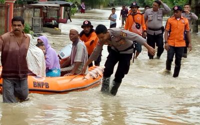 Ratusan Rumah di Aceh Utara Terendam Banjir 
