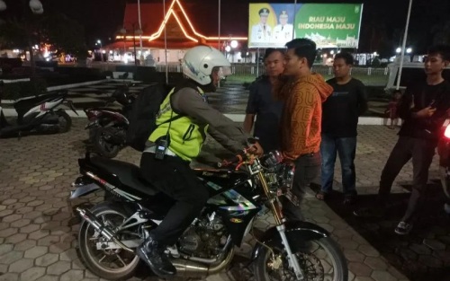 Terindikasi Balap Liar di Pekanbaru, 39 Sepeda Motor Diamankan Polisi