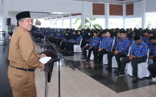 448 PNS di Lingkungan Pemerintah Kabupaten Siak Disumpah