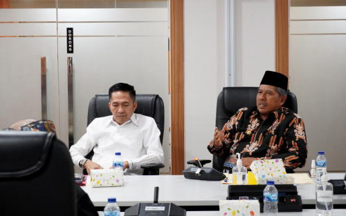 Bupati Siak Alfedri Bahas Program Kerja JKPI Bersama Dirjend Kebudayaan