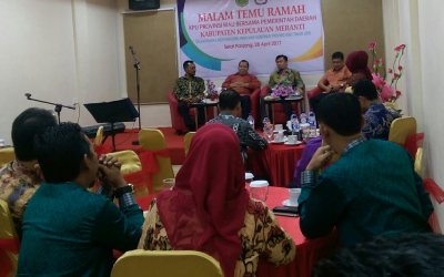 Bupati Irwan Nasir Sarankan KPU Riau Gandeng Pemda