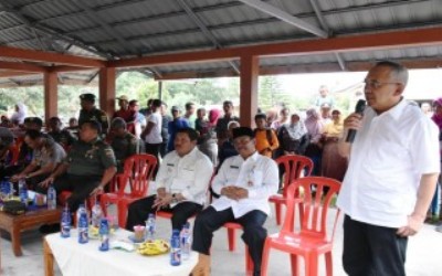 Gubri, Kapolda dan Danrem ke Muntai Barat, Warga Minta Selfi